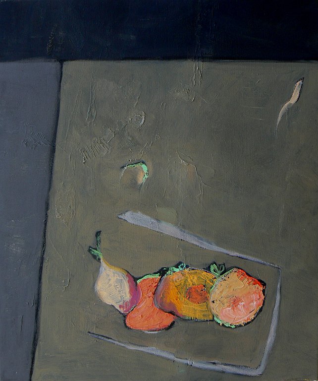 fruits 2 - 10F - huile sur toile